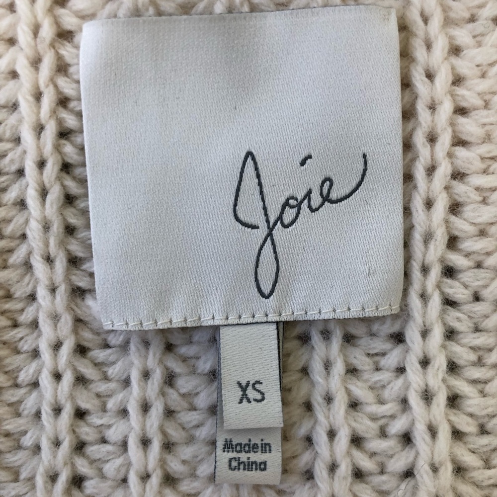 Joie Helma Faux Fur Wool and Yak Cocoon Cardigan - Picture 9 of 10